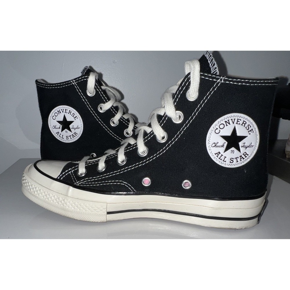 (b2/20N)Converse Chuck 70‎ Vintage Canvas High Black Men Size 5
